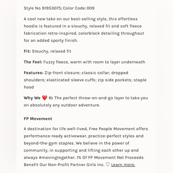 Free People Black and White Hit the Slopes Fleece - Picture 7 of 9